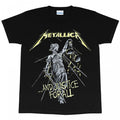 Front - Metallica Womens/Ladies Justice For All Boyfriend T-Shirt