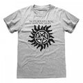 Front - Supernatural Womens/Ladies Anti-Possession Symbol Boyfriend T-Shirt