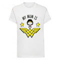 Front - Wonder Woman Boys My Mum T-Shirt