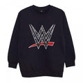 Front - WWE Girls Camo Logo Sweatshirt