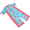 Multicoloured - Back - Peppa Pig Girls Tropical One Piece Swimsuit