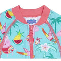 Multicoloured - Back - Peppa Pig Baby Tropical One Piece Swimsuit