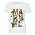 Front - Marvel Girls Classic Heroes T-Shirt
