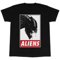 Front - Alien Womens/Ladies Logo Boyfriend T-Shirt