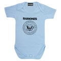 Front - Ramones Baby Girls Seal Sleepsuit