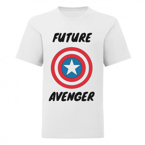 Front - Avengers Assemble Girls Future Avenger T-Shirt