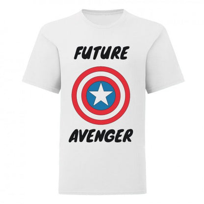 Front - Avengers Assemble Girls Future Avenger T-Shirt