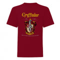 Front - Harry Potter Girls Gryffindor Crest T-Shirt