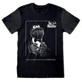 Front - Sesame Street Mens Godfather Cookie Monster T-Shirt