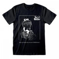 Front - Sesame Street Womens/Ladies Godfather Cookie Monster Boyfriend T-Shirt