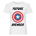Front - Avengers Assemble Baby Girls Future Avenger T-Shirt