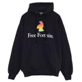 Front - Free Fortnite Womens/Ladies Rainbow Llama Boyfriend Pullover Hoodie