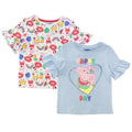 Front - Peppa Pig Baby Girls One In A Melon T-Shirt Set (Pack of 2)