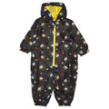 Front - Disney Baby Boys Mickey Mouse Face AOP Puddle Suit