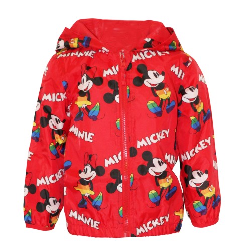 Disney Boys Mickey Minnie AOP Raincoat Discounts on great Brands