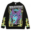 Front - Maleficent Womens/Ladies Knitted Jumper