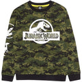 Front - Jurassic World Childrens/Kids Camo Sweatshirt