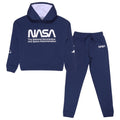 Front - NASA Childrens/Kids Space Administration Hoodie And Joggers Set