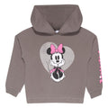 Front - Minnie Mouse Girls Heartfelt Pull Over Hoodie