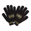 Front - Batman Boys Camo Logo Gloves