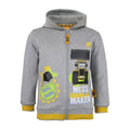 Front - JCB Childrens/Kids Mess Maker Full Zip Hoodie