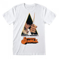 Front - Clockwork Orange Womens/Ladies Movie Poster Boyfriend T-Shirt