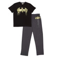 Front - DC Comics Mens Batman Camo Logo Pyjama Set