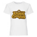 Front - Animal Crossing Girls 3D Logo T-Shirt