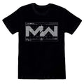 Front - Call Of Duty Womens/Ladies Modern Warfare Reveal Map Boyfriend T-Shirt