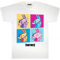 Front - Fortnite Womens/Ladies Llama Pop Art Boyfriend T-Shirt