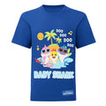 Front - Baby Shark Girls Family Shades T-Shirt