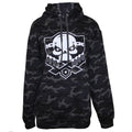 Front - Call Of Duty Womens/Ladies Camo Skull Logo Boyfriend Hoodie