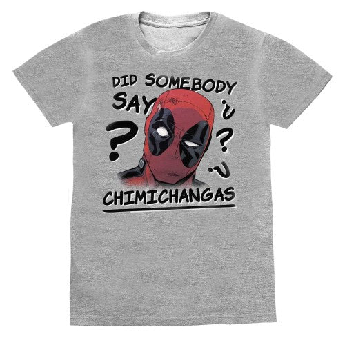 Front - Deadpool Womens/Ladies Chimichangas Boyfriend T-Shirt