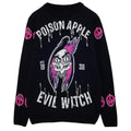 Front - Disney Mens Evil Witch Villains Knitted Jumper