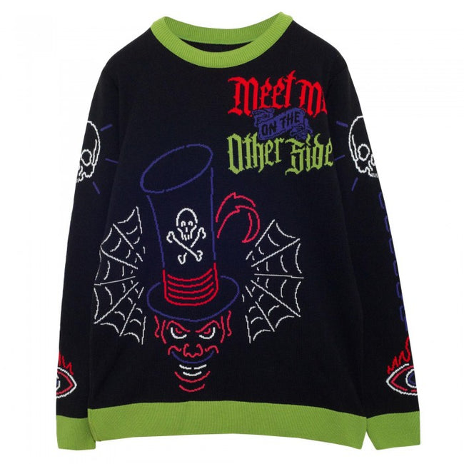 Front - Disney Womens/Ladies Dr Facilier Villains Knitted Jumper