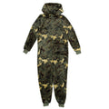 Front - Fortnite Boys Camo Jumpsuit