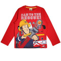 Front - Fireman Sam Boys To The Rescue Long-Sleeved T-Shirt