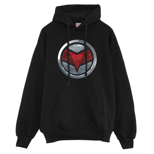 Front - Marvel Mens The Falcon Emblem Hoodie