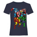 Front - Marvel Girls Characters T-Shirt