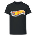 Front - Hot Wheels Girls Chequered Flag Logo T-Shirt