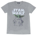 Front - Star Wars: The Mandalorian Mens The Child Sketch T-Shirt