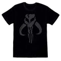 Front - Star Wars: The Mandalorian Mens Mythosaur Distressed T-Shirt