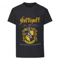 Front - Harry Potter Girls Hufflepuff Crest T-Shirt