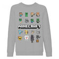 Front - Minecraft Girls Mini Characters Sweatshirt