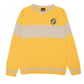 Front - Harry Potter Mens Hufflepuff Quidditch Knitted Jumper