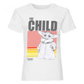 Front - Star Wars: The Mandalorian Girls The Child Mono Sketch T-Shirt