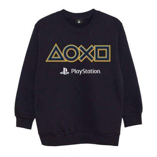Playstation logo sweatshirt hotsell