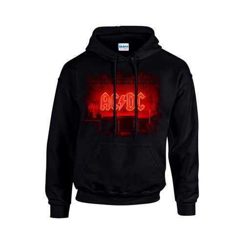 Front - AC/DC Unisex Adult PWR-UP Stage Photo Hoodie
