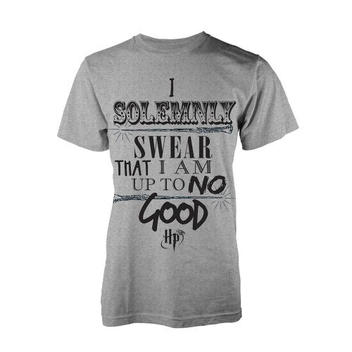 Front - Harry Potter Unisex Adult Up To No Good T-Shirt