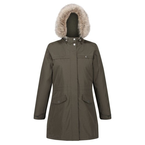 Regatta Womens/Ladies Serleena II Faux Fur Insulated Winter Parka